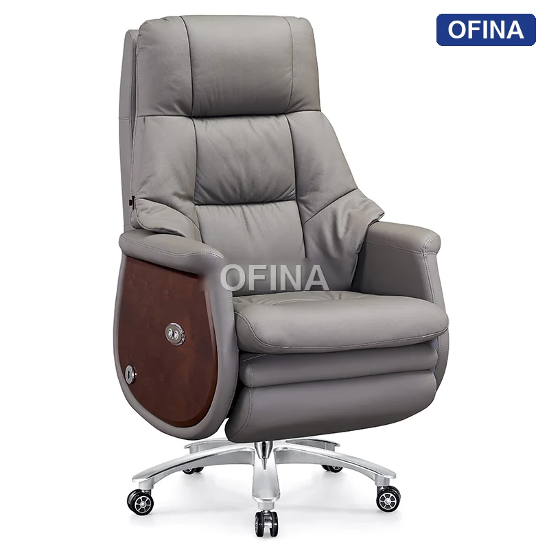 Ghế giám đốc chỉnh điện Massage LUX-05 thumbnail 4