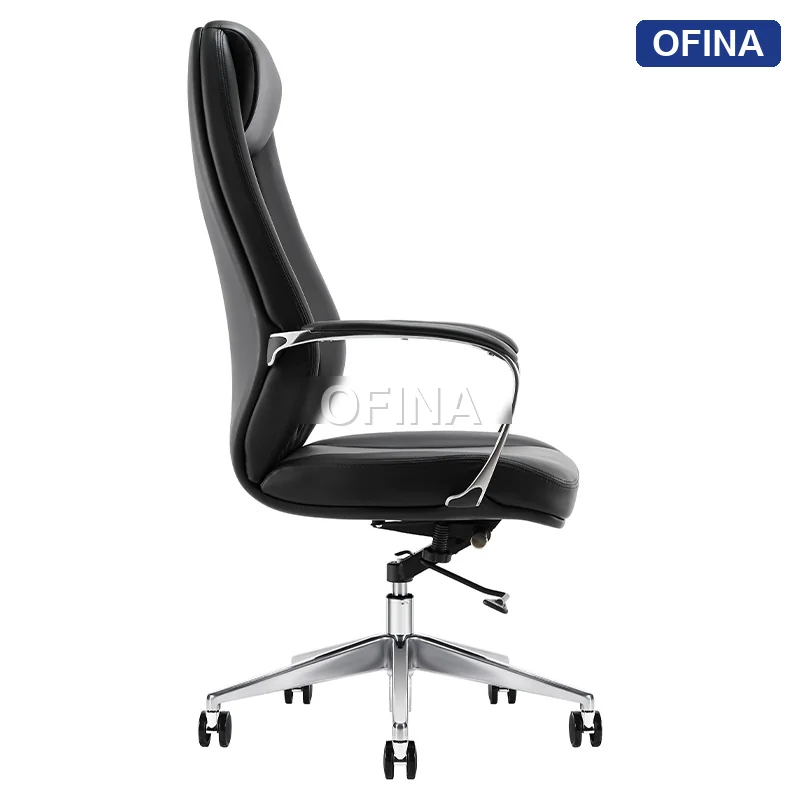 Ghế lãnh đạo da Max M10A-BL thumbnail 3