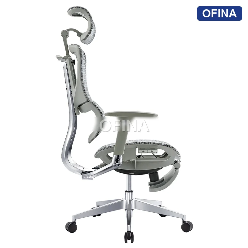 Ghế công thái học Ergonomic Next Lite Grey thumbnail 3