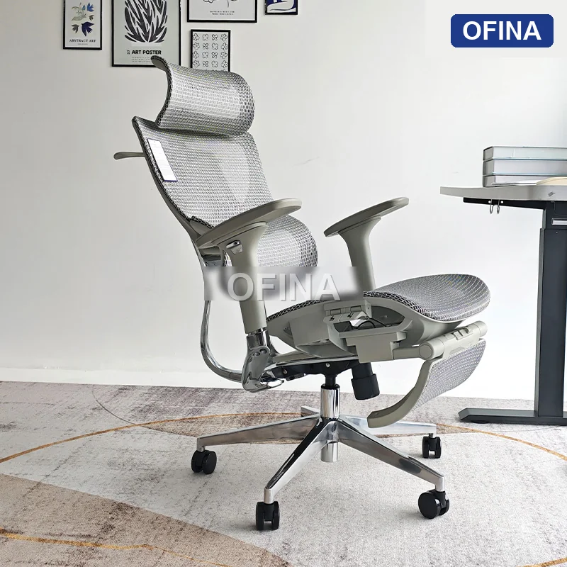 Ghế công thái học Ergonomic Next Lite Grey thumbnail 5