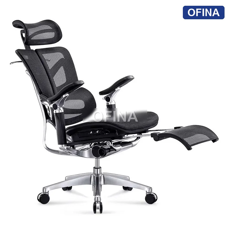 Ghế công thái học Ergonomic Next X Black (7D Armrest) thumbnail 4