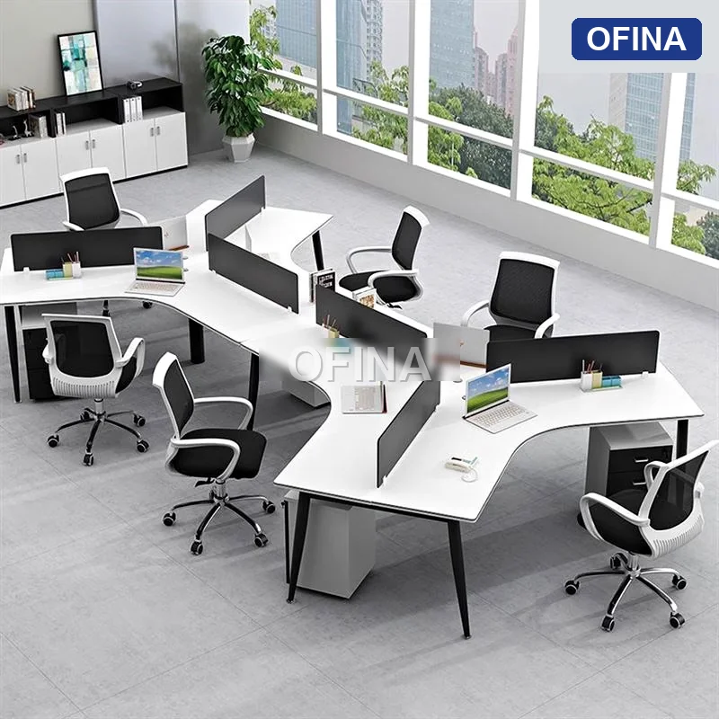 Cụm bàn làm việc 6 người Eros ERC01-4626