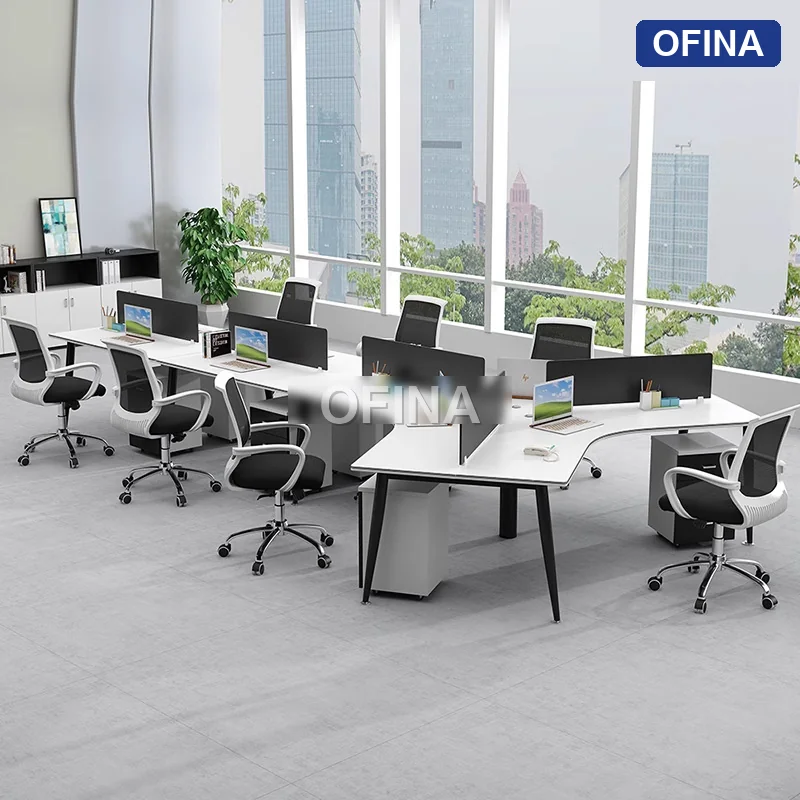 Cụm bàn làm việc 6+1 người Eros ERC01-4726