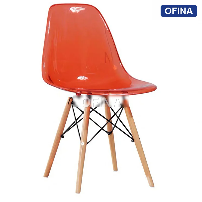 Ghế cafe Trong suốt Eames J1 thumbnail 2