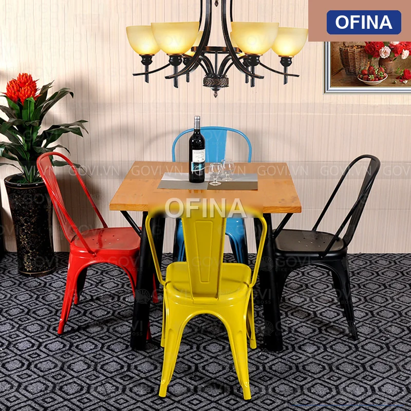 Ghế Tolix không tựa tay T01-V thumbnail 3