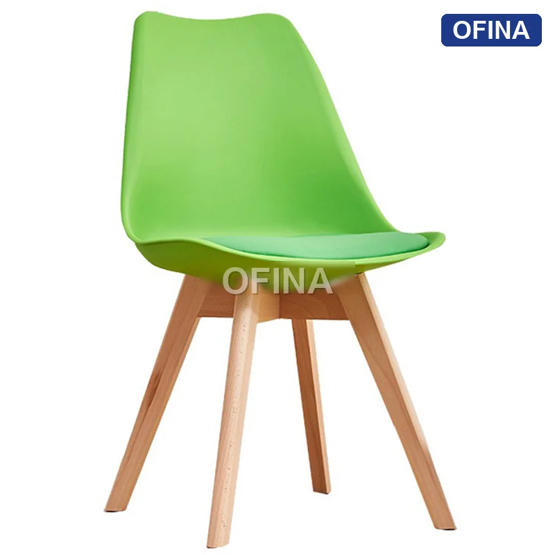 Ghế cafe Eames đệm bọc da J5-L