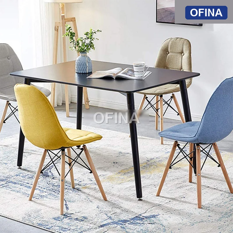 Ghế cafe bọc nỉ Eames J4 thumbnail 2