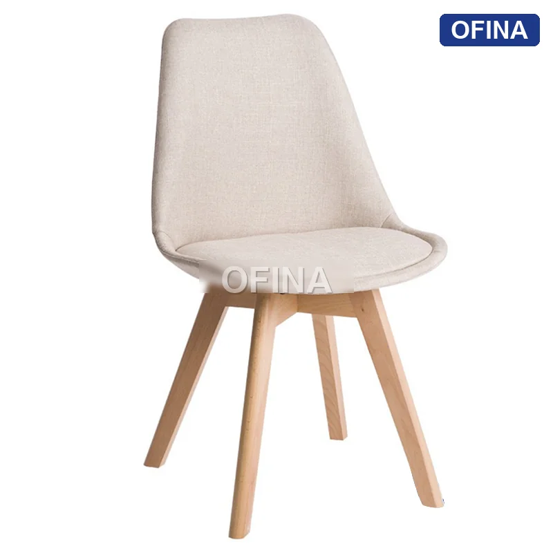 Ghế cafe Eames bọc nỉ J5 thumbnail 3