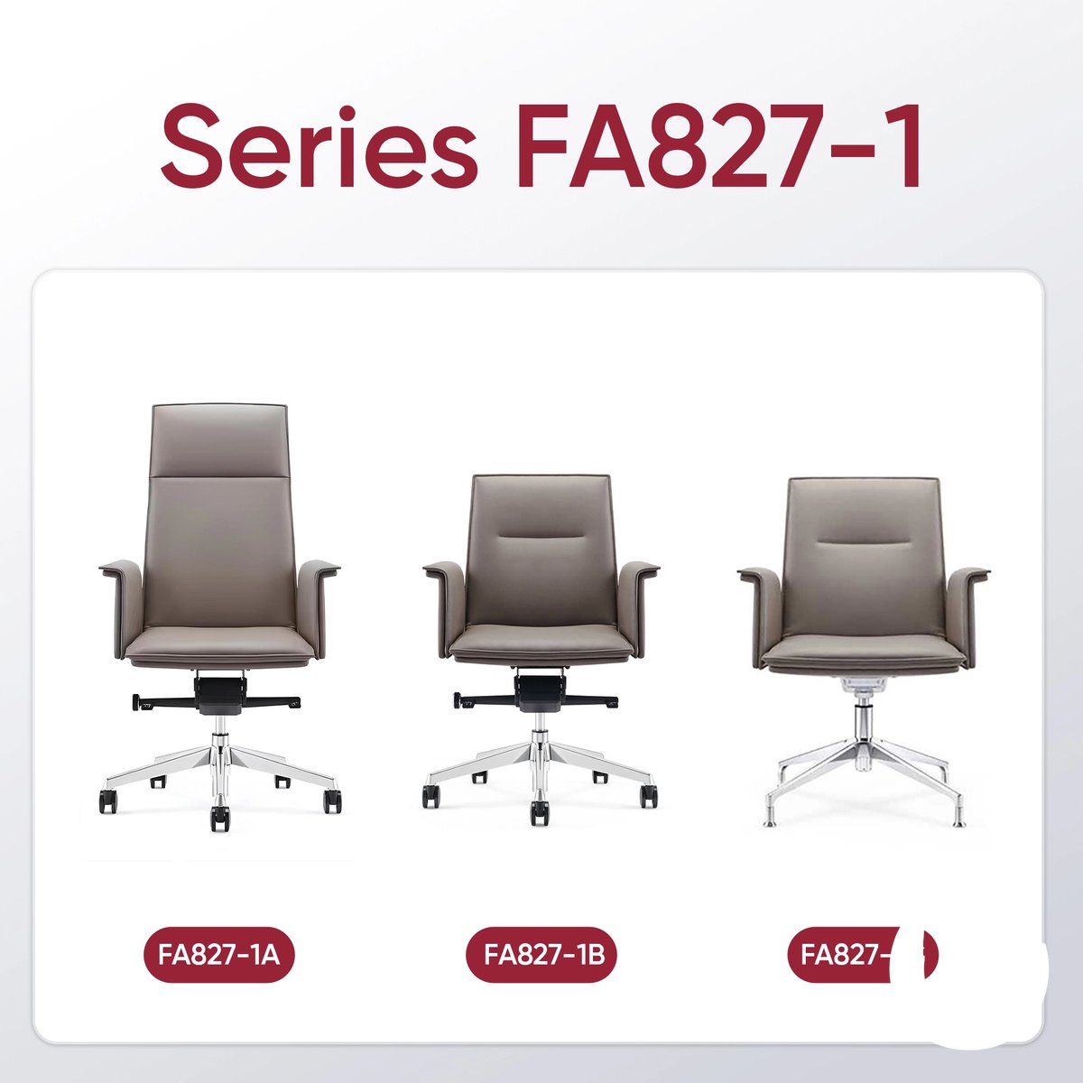 Ghế Giám Đốc Da FA827-1B thumbnail 4