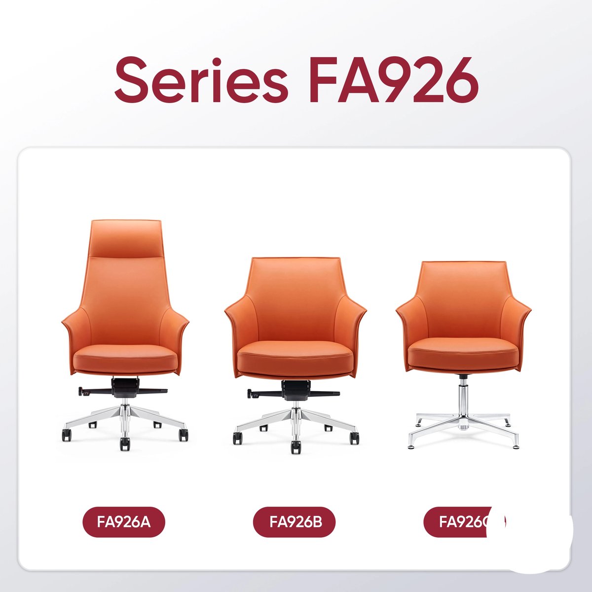 Ghế Phòng Họp Da Cao Cấp Nhập Khẩu FA926C thumbnail 5