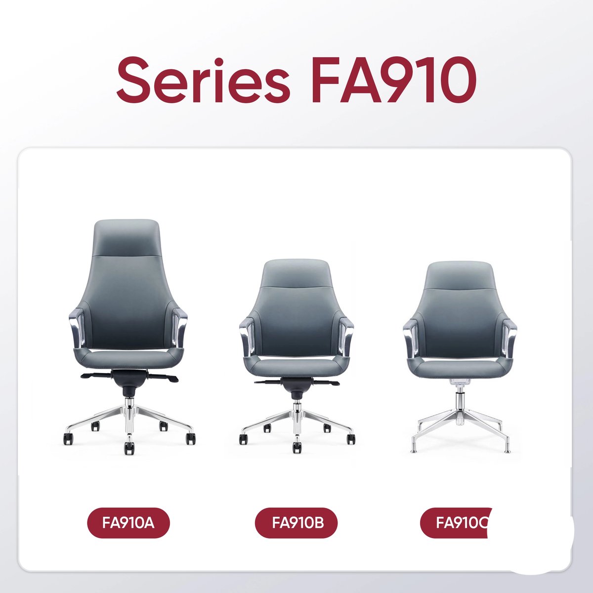 Ghế Phòng Họp Da Cao Cấp Nhập Khẩu FA910C thumbnail 6