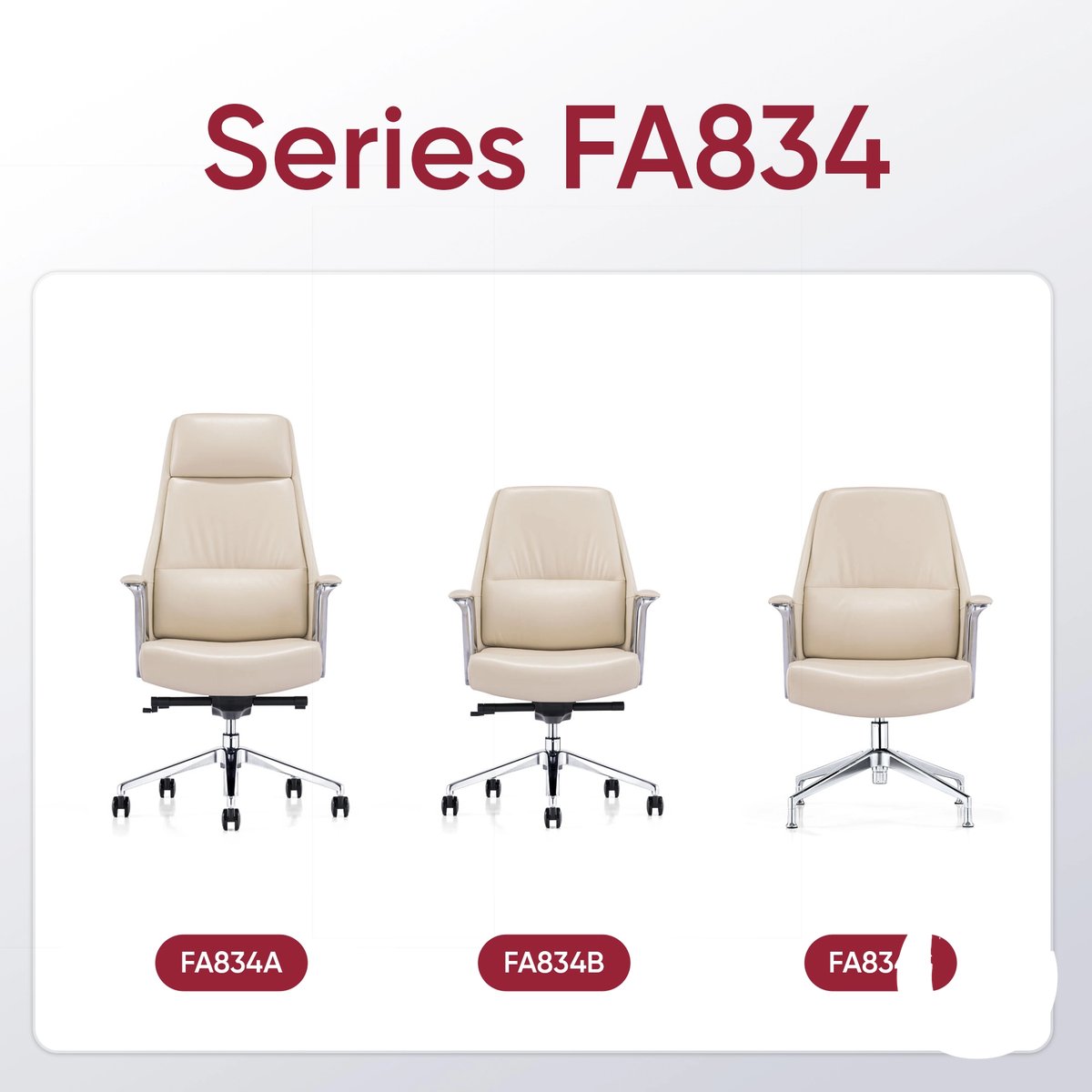 Ghế Phòng Họp Da Cao Cấp Nhập Khẩu FA834C thumbnail 10