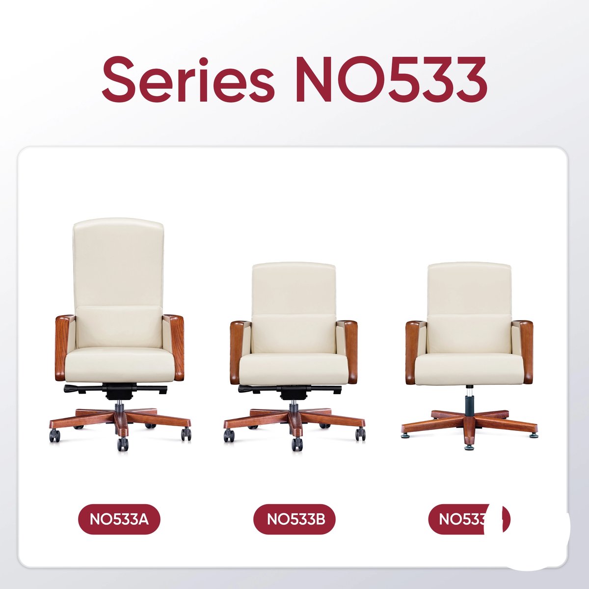 Ghế Phòng Họp Da Cao Cấp Nhập Khẩu NO533C thumbnail 5