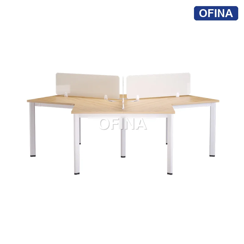 Cụm bàn làm việc 3 người Oval OVC02-2623 thumbnail 2