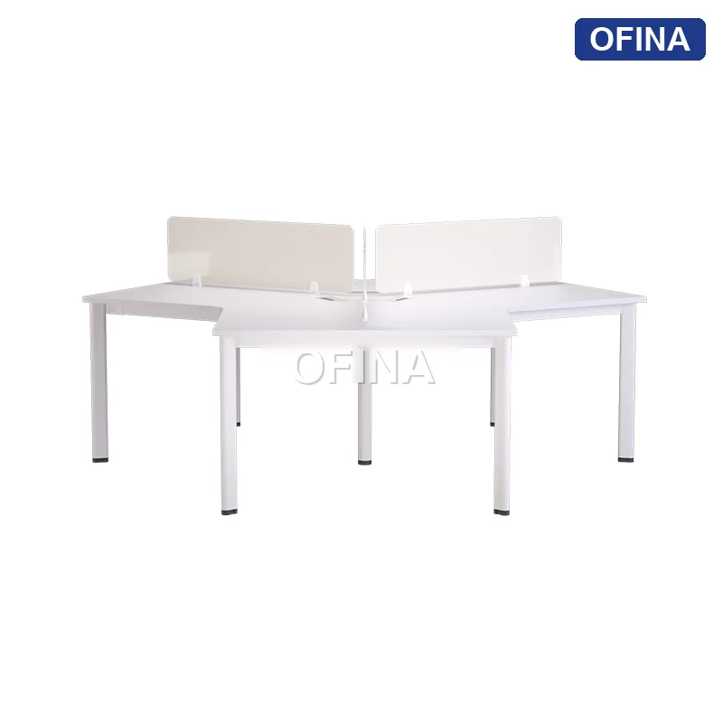 Cụm bàn làm việc 3 người Oval OVC02-2623 thumbnail 4