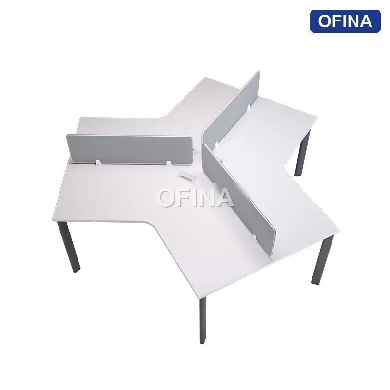 Cụm bàn làm việc 3 người Oval OVC02-2623 thumbnail 5