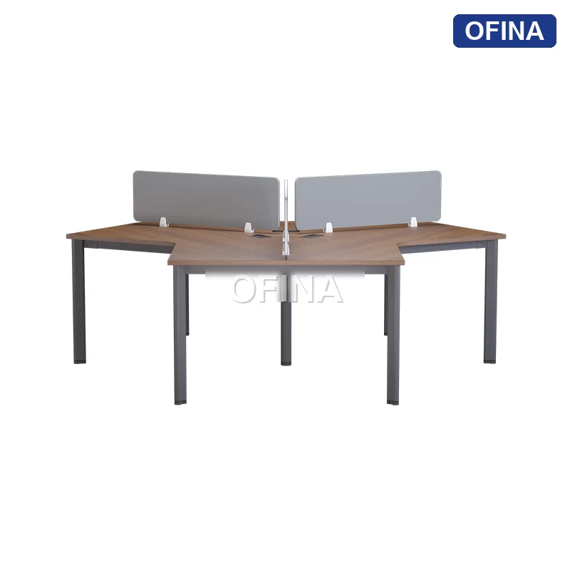 Cụm bàn làm việc 3 người Oval OVC02-2623 thumbnail 8