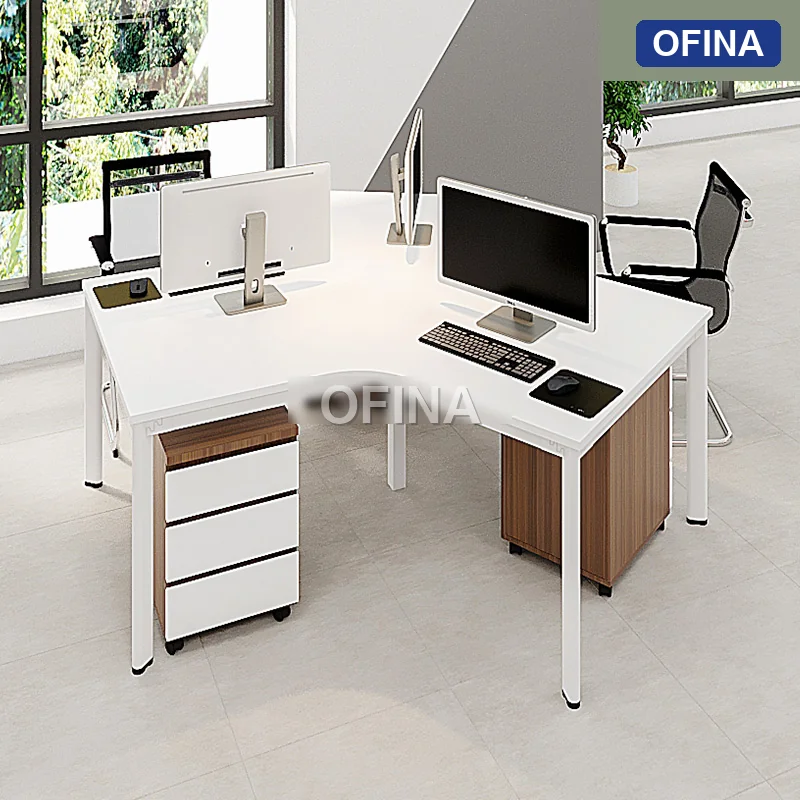 Cụm bàn làm việc 3 người Oval OVC02-2623 thumbnail 9