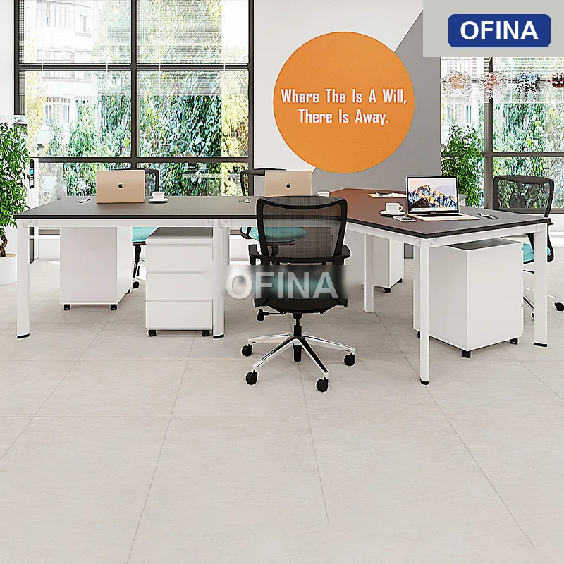 Cụm bàn làm việc 4+1 người Oval OVC02-3526 thumbnail 8