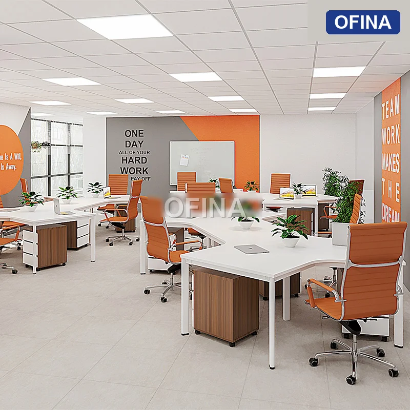 Cụm bàn làm việc 6 người Oval OVC02-4626 thumbnail 4