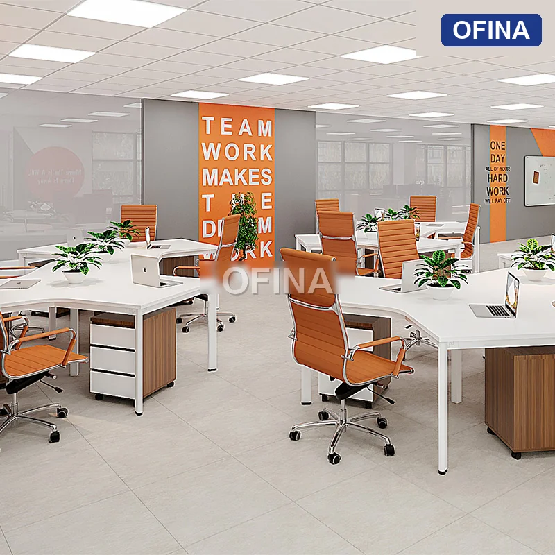 Cụm bàn làm việc 6 người Oval OVC02-4626 thumbnail 5