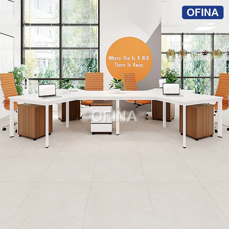 Cụm bàn làm việc 6 người Oval OVC02-4626 thumbnail 6