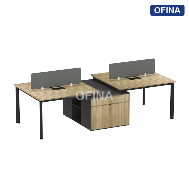 Cụm bàn làm việc 4 người Oval OVC05-2812