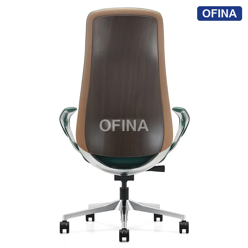 Ghế lãnh đạo da bò Ergonomic Passo PA-02A-WH thumbnail 9