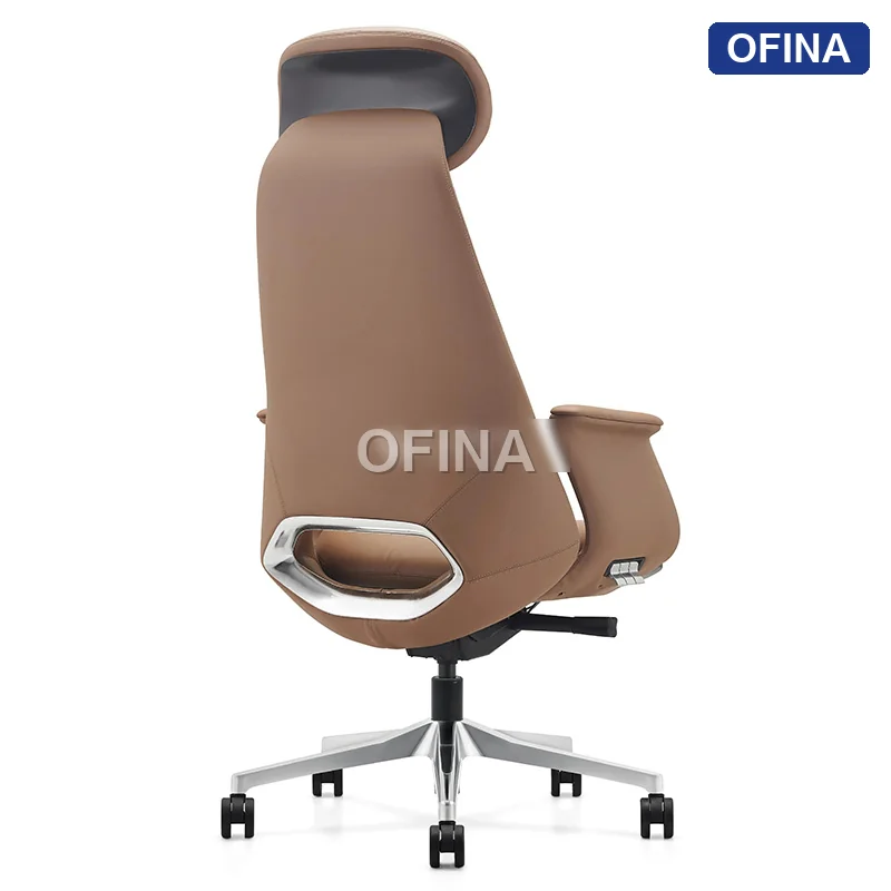 Ghế lãnh đạo da bò Italy Passo PA-03A thumbnail 4