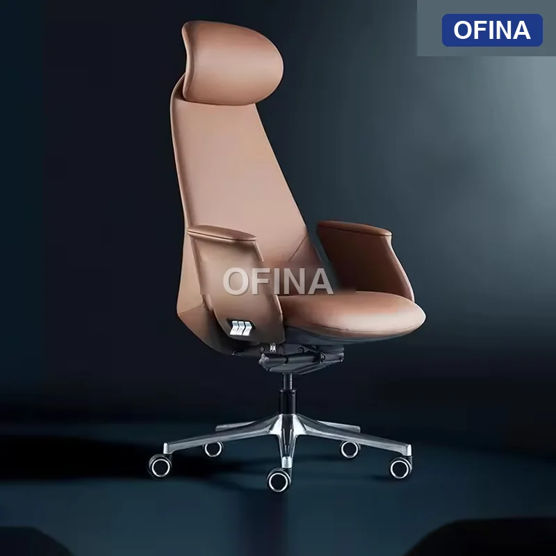 Ghế lãnh đạo da bò Italy Passo PA-03A thumbnail 5