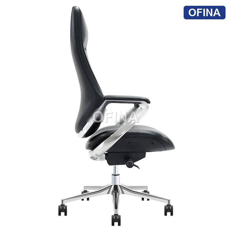 Ghế lãnh đạo da Passo PA-06A-BL thumbnail 2