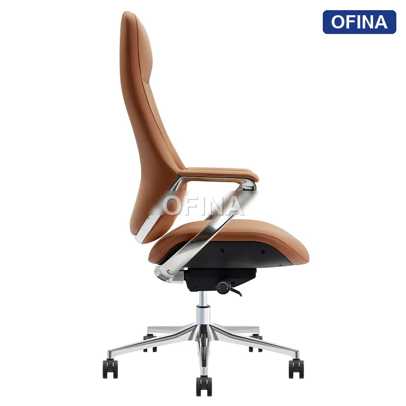 Ghế lãnh đạo da Passo PA-06A-BN thumbnail 3