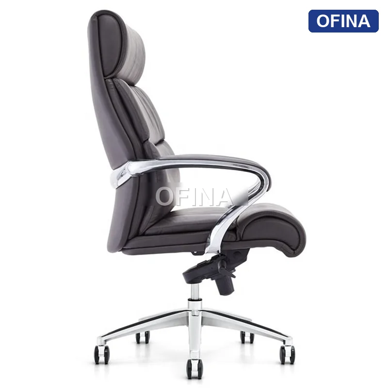 Ghế lãnh đạo da bò Italy Passo PA-1102A-BN thumbnail 3