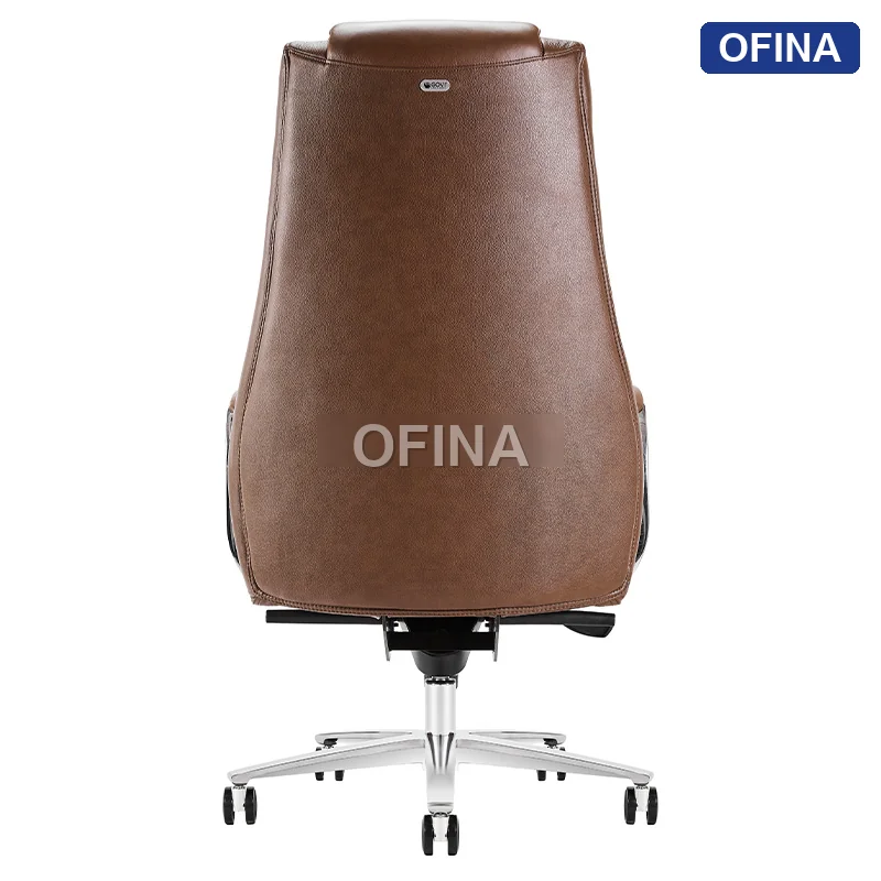 Ghế lãnh đạo da bò Italy Passo PA-1202A-BN thumbnail 5