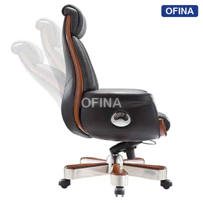 Ghế lãnh đạo da bò Italy Passo PA-1505A-BL thumbnail 2