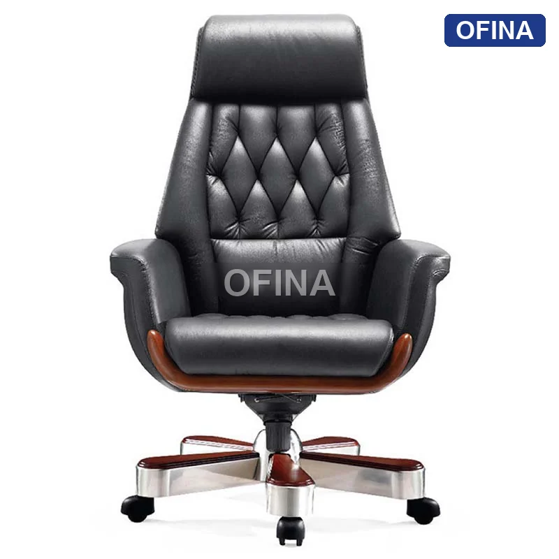 Ghế lãnh đạo da bò Italy Passo PA-1505A-BL thumbnail 3