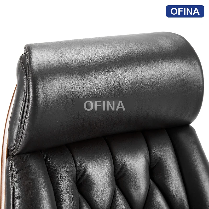 Ghế lãnh đạo da bò Italy Passo PA-1505A-BL thumbnail 6