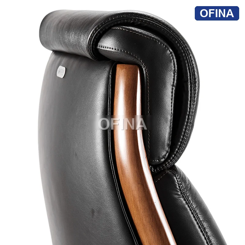 Ghế lãnh đạo da bò Italy Passo PA-1505A-BL thumbnail 8