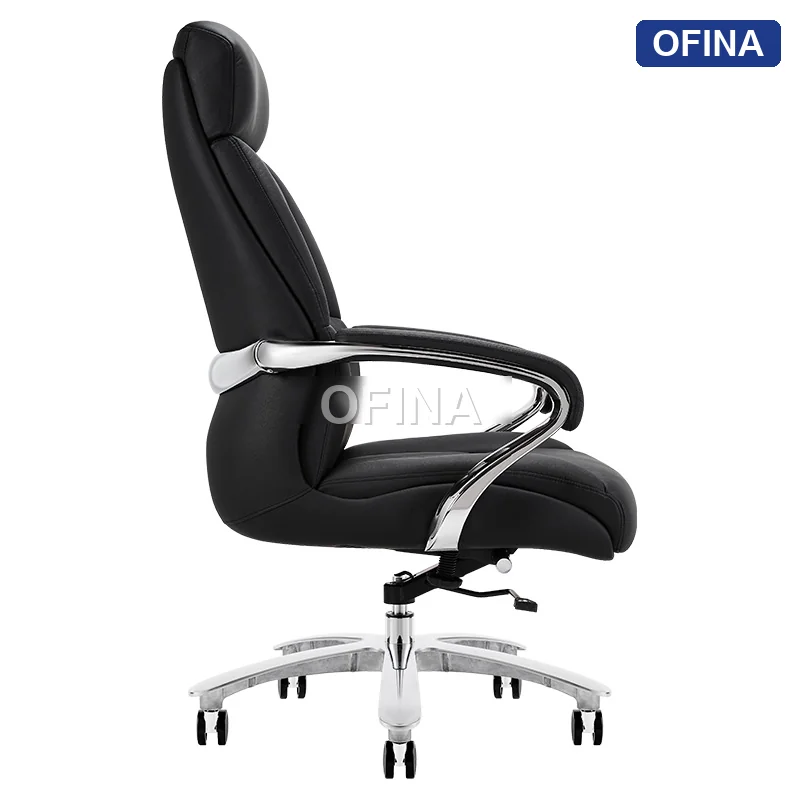 Ghế lãnh đạo da bò Italy Passo PA-1522A-BL thumbnail 4