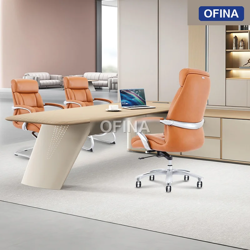 Ghế lãnh đạo da bò Italy Passo PA-1522A-BN thumbnail 5