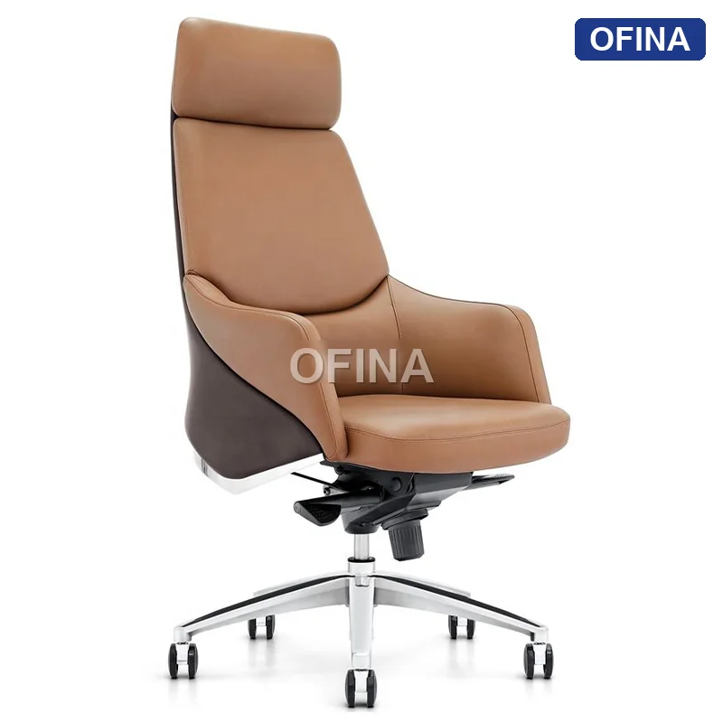 Ghế lãnh đạo da bò Italy Passo PA-1523A-BN