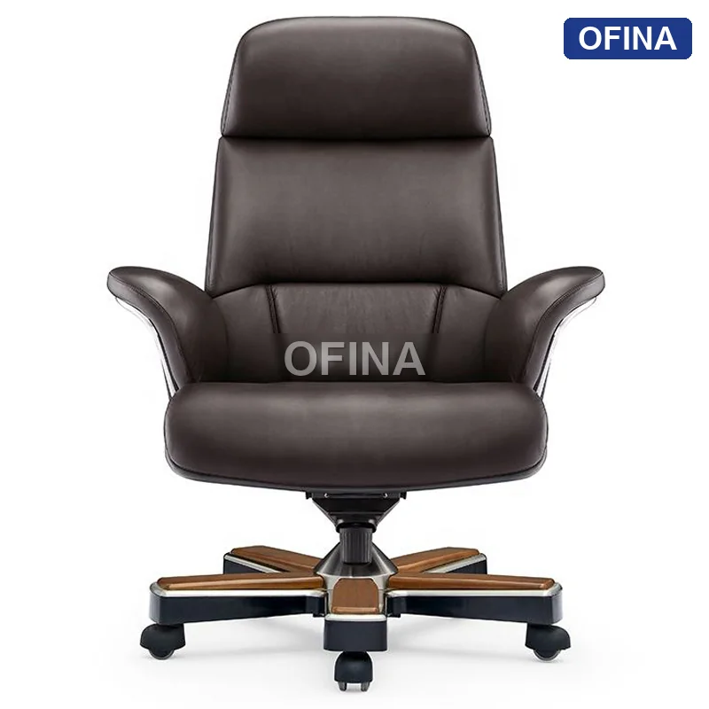 Ghế lãnh đạo da bò Italy Passo PA-1605A thumbnail 2