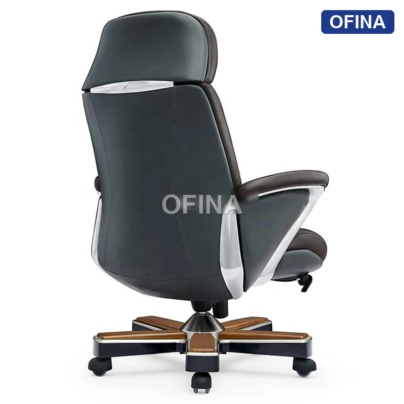 Ghế lãnh đạo da bò Italy Passo PA-1605A thumbnail 3