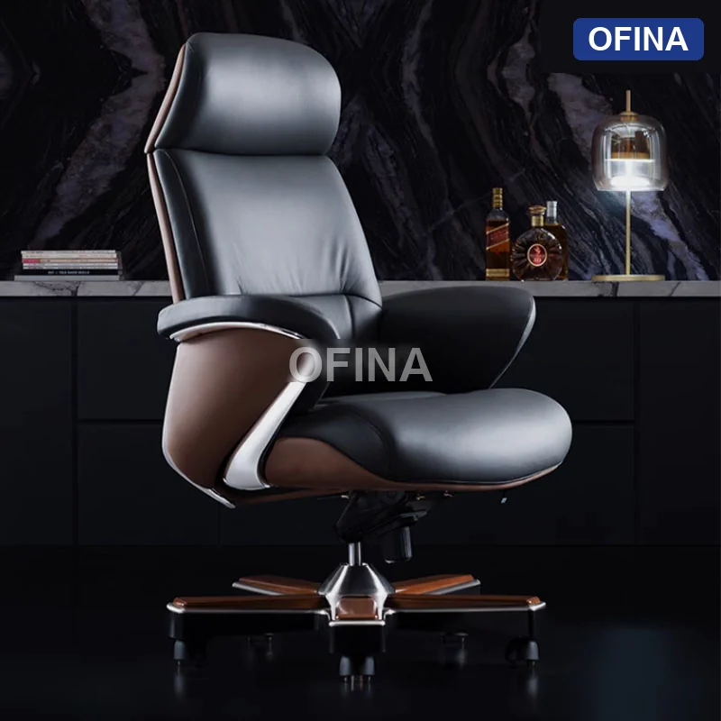 Ghế lãnh đạo da bò Italy Passo PA-1605A thumbnail 5