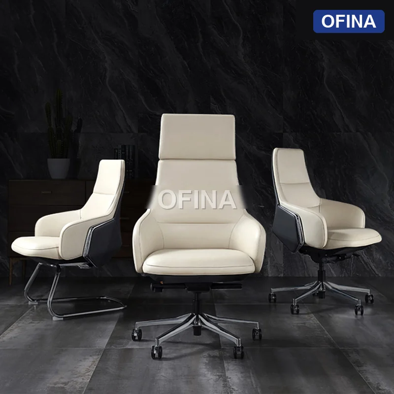 Ghế lãnh đạo da bò Italy Passo PA-1801A-1 thumbnail 5