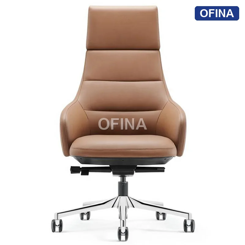 Ghế lãnh đạo da bò Italy Passo PA-1801A-BN thumbnail 3