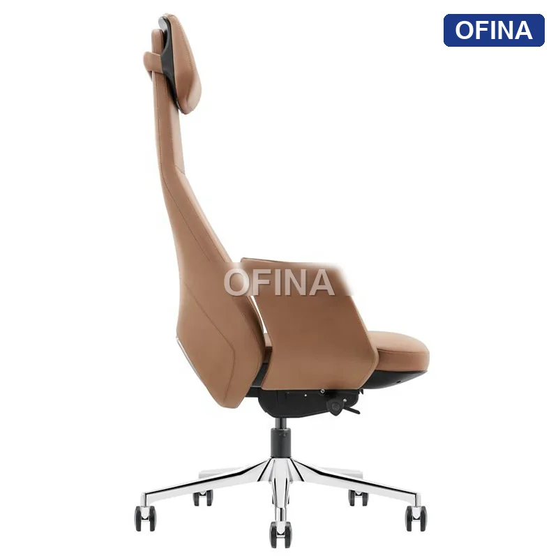 Ghế lãnh đạo da bò Italy Passo PA-1805A-BN thumbnail 3