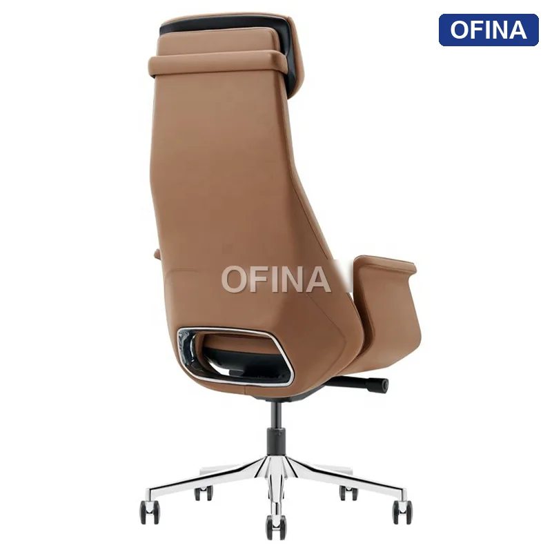 Ghế lãnh đạo da bò Italy Passo PA-1805A-BN thumbnail 4