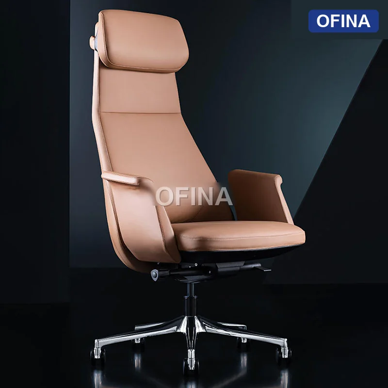 Ghế lãnh đạo da bò Italy Passo PA-1805A-BN thumbnail 6