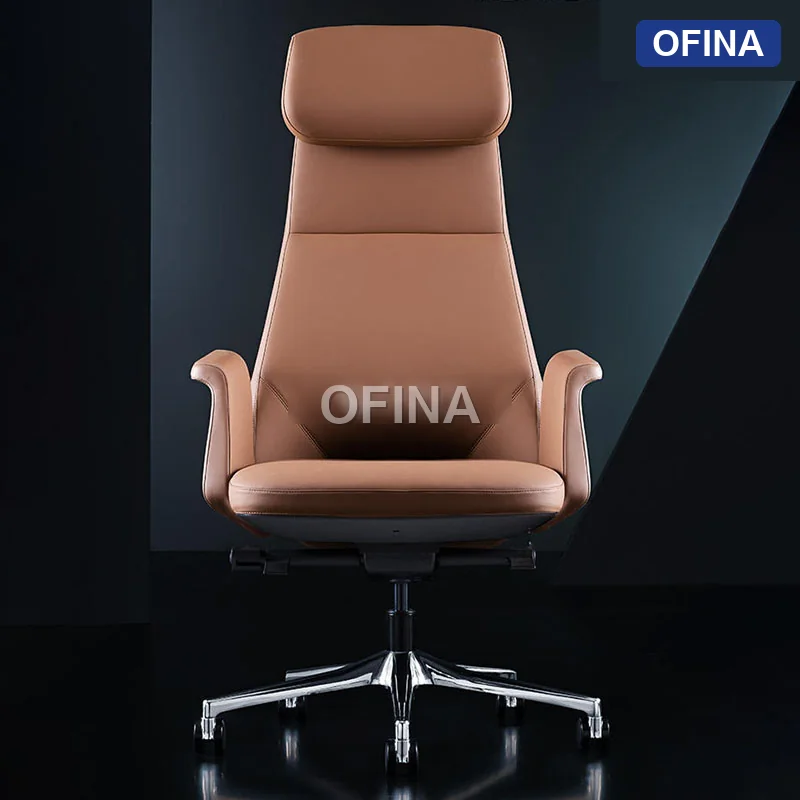 Ghế lãnh đạo da bò Italy Passo PA-1805A-BN thumbnail 7